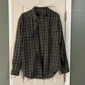 Exofficio light flannel button down shirt